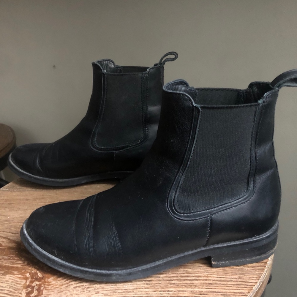 Thursday Brand Leather Chelsea Boots